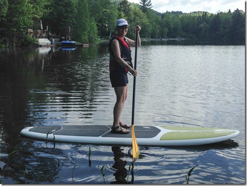 Denise getting ready for some SUP!