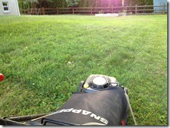 Mowing the Lawn