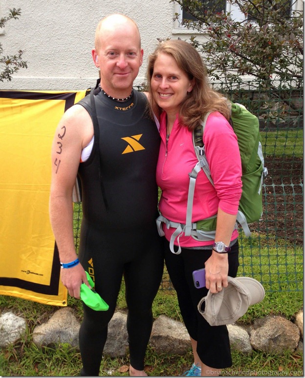 A teary-eyed goodbye before the Swim