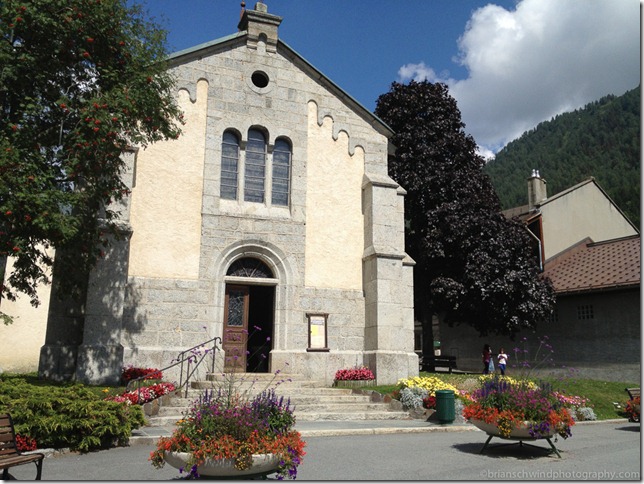 Small Church in Argentiere