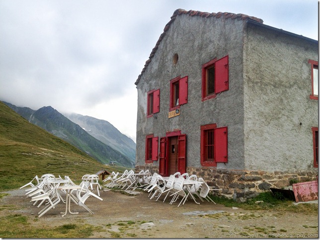 Refuge at Col de Balme