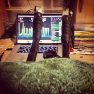 Captains view in the Pain Cave. Spending lots a time here these days.