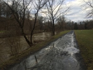 A little mushy-Lehigh Parkway