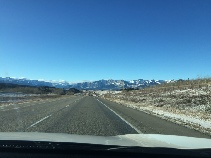 Canadian Rockies in Sight