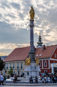 Croatia, Europe, Places, Travel, city, fountain, zagreb