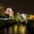 Europe, Ljubljana, Night, Places, Rain, Slovenia, Travel, city, meteorology