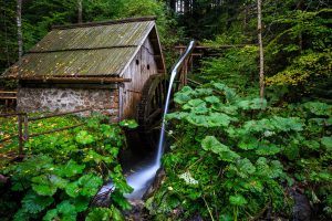 Architecture, Europe, Industrial Buildings, Ljubljana, Mill, Places, Rain, Slovenia, Travel, city, meteorology, slap, waterfall