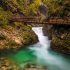 Bled, Europe, Places, Rain, Slovenia, Travel, Vintgar Gorge, city, meteorology, waterfall